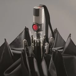 Knirps T.760 Stick Automatic Paraplu 2Structure Raspberry Ecorepel -Mode Tassen Winkel image 9761