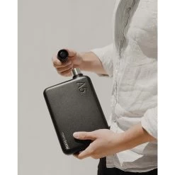 Memobottle A5 Bottle Stainless Steel 1050ml Black -Mode Tassen Winkel image 9884