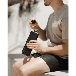 Memobottle Slim Bottle Stainless Steel 600ml Black -Mode Tassen Winkel image 9915